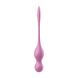 Вагинальные смарт-шарики с вибрацией Satisfyer Love Birds 1 Connect App Pink, 78 г