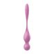 Вагинальные смарт-шарики с вибрацией Satisfyer Love Birds 1 Connect App Pink, 78 г