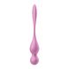 Вагінальні смарт-кульки з вібрацією Satisfyer Love Birds 1 Connect App Pink, 78 г