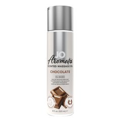 Натуральна масажна олія System JO Aromatix — Massage Oil — Chocolate 120 мл, шоколад