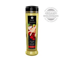 Органічна масажна олія Shunga ORGANICA – Maple Delight (240 мл) з вітаміном Е, кленове захоплення