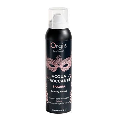 Масажна пінка Orgie &ndash; Acqua Croccante Sakura (150 мл), ефект бульбашок, що лопаються