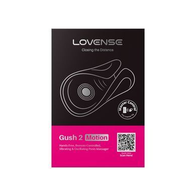 Смарт-вібромастурбатор для головки члена Lovense Gush 2 Motion