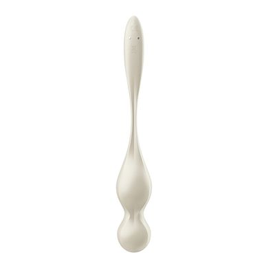 Вагінальні смарт-кульки з вібрацією Satisfyer Love Birds 1 Connect App White, 78 г