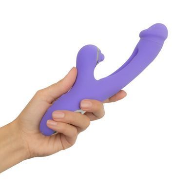 Вібратор-кролик із вагінальним відростком Good Vibes Only &ndash; Tess Rabbit Vibrator with G-Spot Stimulator
