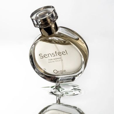 Туалетна вода жіноча SENSFEEL + афродизіак, 50 мл ефективна феромон-технологія Orgie (Бразилія-Португалія), соната свіжості та пристрасті