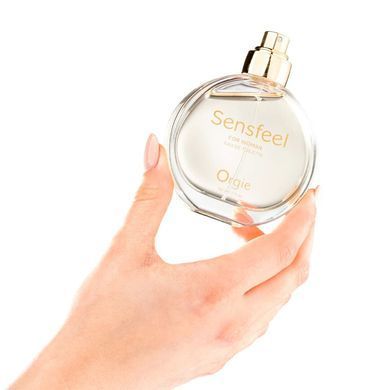 Туалетна вода жіноча SENSFEEL + афродизіак, 50 мл ефективна феромон-технологія Orgie (Бразилія-Португалія), соната свіжості та пристрасті