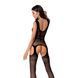 Бодістокінг Passion BS062 black, комбінезон, імітація панчох
