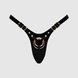 Трусики для страпона Strap-On-Me Leatherette Harness Fabulous - One Size - Black Glossy