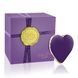 Вібратор-серце Rianne S: Heart Vibe Purple, 10 режимів роботи, медичний силікон, подарункова упаковка