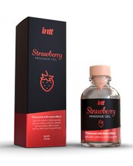 Масажний гель для інтимних зон Intt Strawberry (30 мл), полуниця