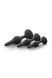 Набір анальних пробок Blush Luxe Beginner Plug Kit Black