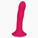 Дилдо з присоскою Adrien Lastic Hitsens 4 Pink, відмінно для страпона, діаметр 3,7 см, довжина 17,8 см