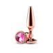 Анальна пробка NS Novelties Rear Assets - Tapered - Medium - Rose Gold - Pink