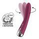 Вібратор точки G з обертанням Satisfyer Spinning Vibe 1 Red, 2 мотори