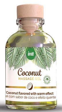 Масажний гель для інтимних зон Intt Coconut Vegan (30 мл), кокос