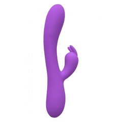 Вибратор-кролик Wooomy Gili-Gili Vibrator with Heat Purple, отросток с ушками, подогрев до 40 °С