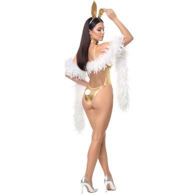 Еротичний костюм зайки Art of Sex - Secret bunny, колір золото, розмір M