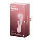Смарт вібратор-кролик Satisfyer Mono Flex Mauve, 2 мотори, керування через інтернет